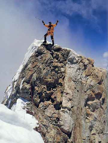 
Veikka Gustafsson On Manaslu Summit April 22, 1999 - Himalayan Quest: Ed Viesturs on the 8,000-Meter Giants book
